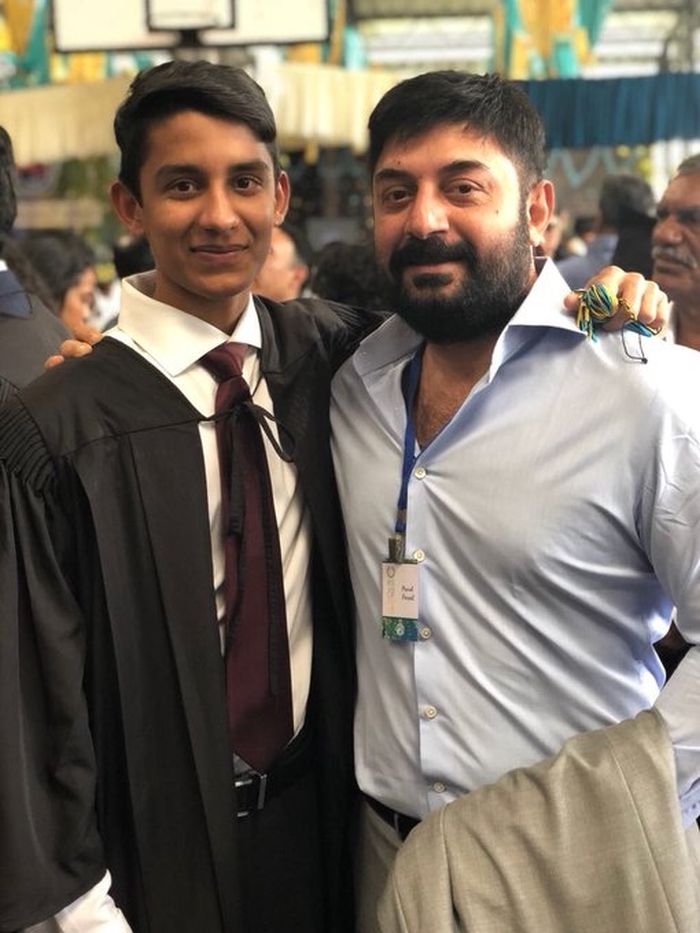 aravinthsamy son